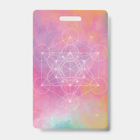 Metatron zen aartsengel badge (Voorzijde)