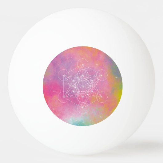 Metatron zen aartsengel pingpongbal (Voorkant)