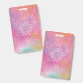 Metatron zen verandering badge (Voor- en achterkant)