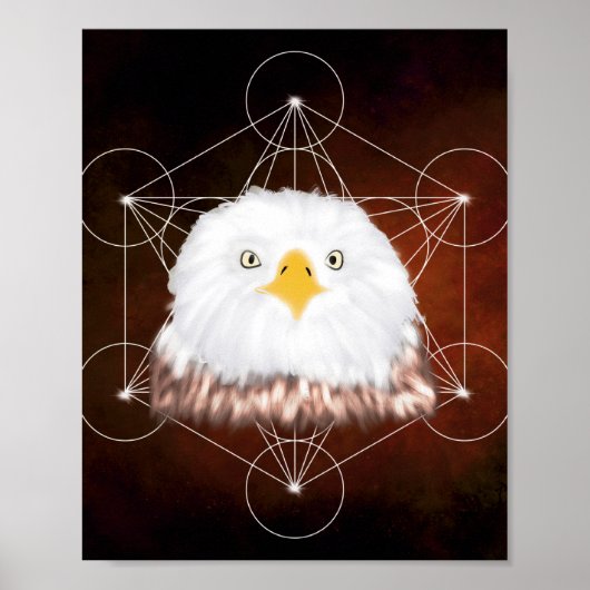 metatronadelaar poster (Voorkant)