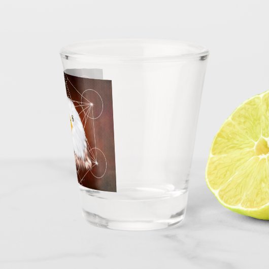metatronadelaar shot glas (Rechts)