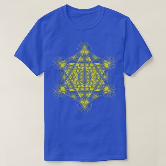 Metatrons Chambers Yellow T-shirt (Design voorkant)