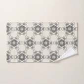 Metatron's Cube Bathroom Towel Set Bad Handdoek (Handdoek)