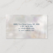 Metatron's Cube Chakras Sacred Geometry Visitekaartje (Achterkant)