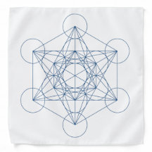 Metatron's Cube Crystal Grid Cloth