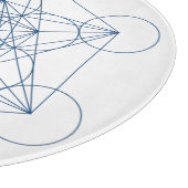 Metatron's Cube Crystal Grid Snijplank (Hoek)