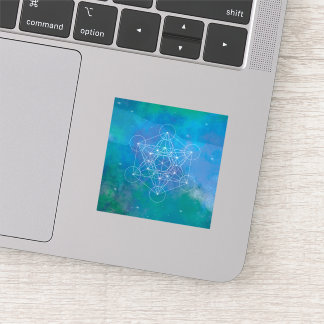 Metatron's Cube Heilige Geometrie Sticker