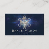 Metatron's cube - Heilige Geometrie Visitekaartje (Voorkant)