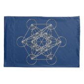 Metatrons Cube Kussensloop (Achterkant)
