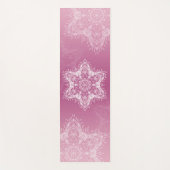 Metatrons cube Mandala roos Yogamat (Voorkant)