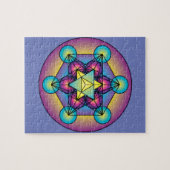 Metatron's Cube Merkaba Legpuzzel (Horizontaal)