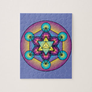 Metatron's Cube Merkaba Legpuzzel