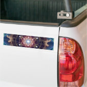 Metatron's Cube - Merkabah Bumpersticker (Op Truck)