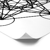 Metatron's Cube Poster (Hoek)
