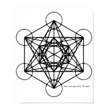 Metatron's Cube Poster