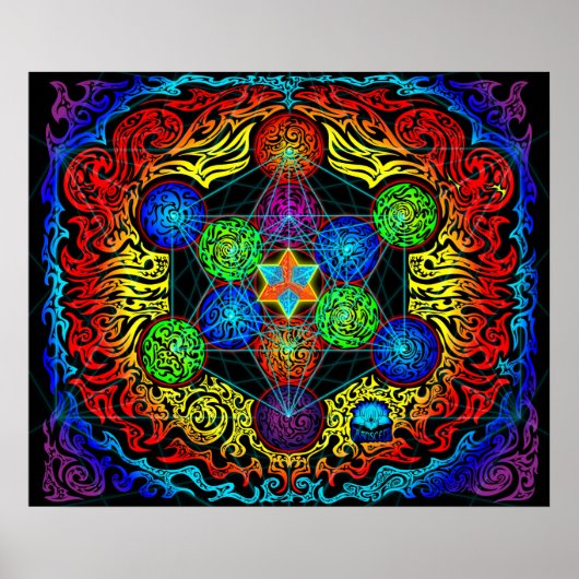 Metatron's Cube Poster (Voorkant)