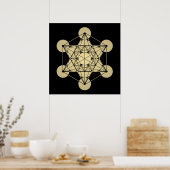 Metatron's Cube Poster (Keuken)