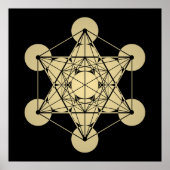Metatron's Cube Poster (Voorkant)