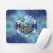 Metatron's Cube Sacred Geometry Muismat (Met muis)