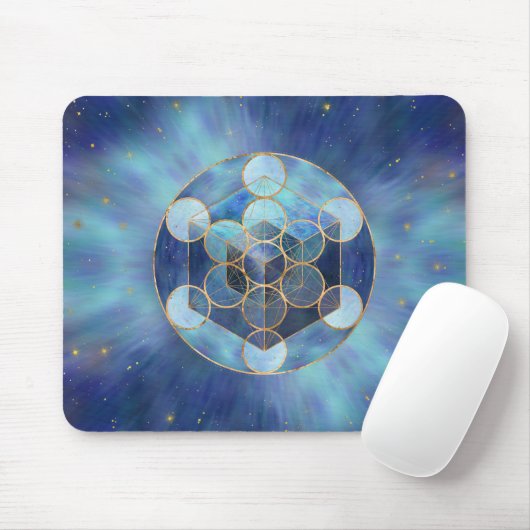 Metatron's Cube Sacred Geometry Muismat (Met muis)