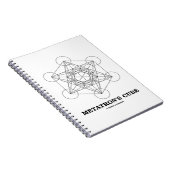 Metatron's Cube Sacred Geometry Notitieboek (Rechterzijde)