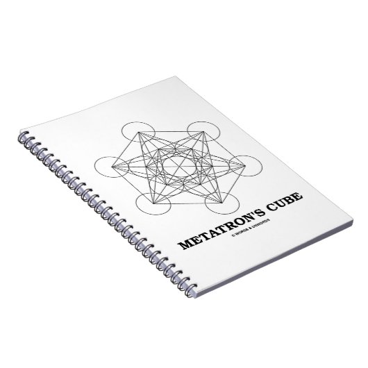 Metatron's Cube Sacred Geometry Notitieboek (Rechterzijde)