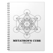 Metatron's Cube Sacred Geometry Notitieboek (Voorkant)