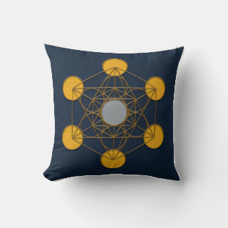 Metatron's Cube Sacred Geometry Pillow Kussen