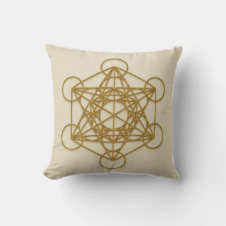 Metatron's Cube Sacred Geometry Pillow Kussen