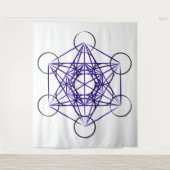 Metatron's Cube Series V5 Tapestry Wandkleed (Voorkant)