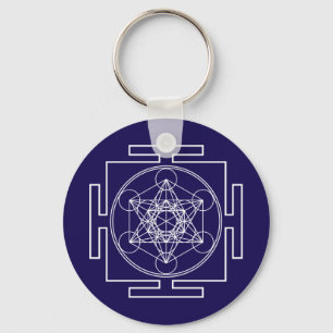 Metatron's Cube Sleutelhanger