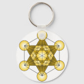 Metatron's Cube Sleutelhanger (Voorkant)