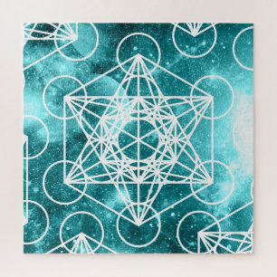 Metatron's Cube Space Puzzle 676 stuks Legpuzzel