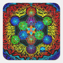 Metatron's Cube Sticker