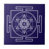 Metatron's Cube Tegeltje (Voorkant)
