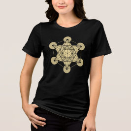 Metatron's Cube Tri-Blend Shirt
