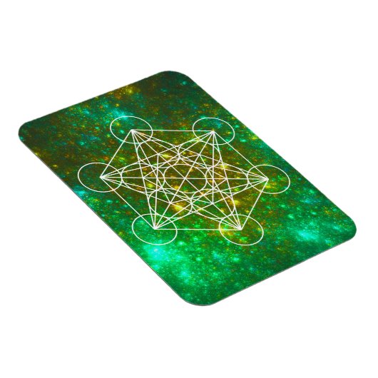 Metatron's kubus, gewijde geometrie, Spiritueel sy Magneet (Rechterzijde)