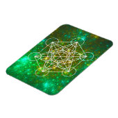 Metatron's kubus, gewijde geometrie, Spiritueel sy Magneet (Linkerzijde)