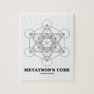 Metatron's kubus (Sacred Geometry) Legpuzzel