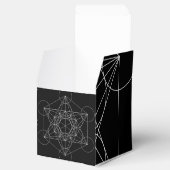 Metatron's Kubus Zwart & Wit Bedankdoosjes (Geopend)
