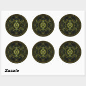 Metatron's Magick Wheel - Fractal Sticker (Vel)