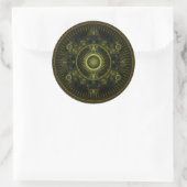 Metatron's Magick Wheel - Fractal Sticker (Tas)