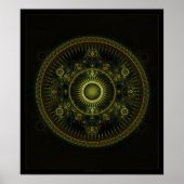 Metatron's Magick Wheel Poster (Voorkant)