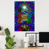 Metatron's Tree of Life Poster (Thuiskantoor)