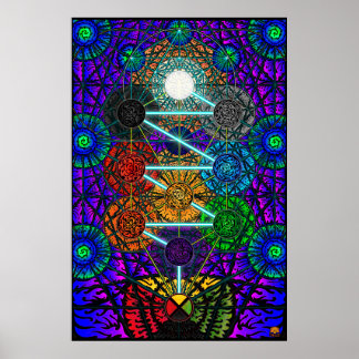 Metatron's Tree of Life Poster