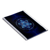 Metatrons Würfel - Merkaba - Stern Tetraeder Notitieboek (Rechterzijde)
