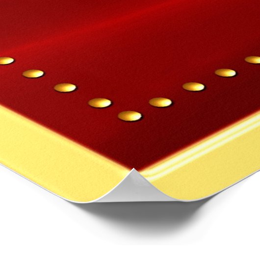 Metatrons Würfel - Merkaba - Stern Tetraeder Poster (Hoek)