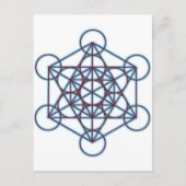 MetatronTGlow Briefkaart (Voorkant)