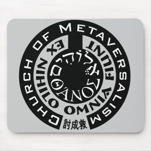 Metaversalisme Mousepad Muismat (Voorkant)