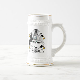 Metcalf Family Crest Bierpul